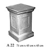 detal A 22 - postument